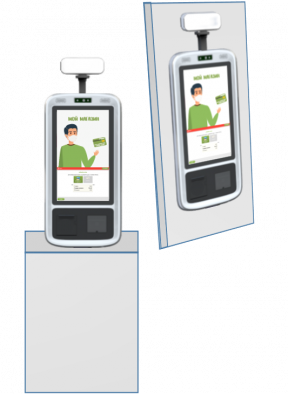 WINTEC SelfPOS60 с настенным креплением